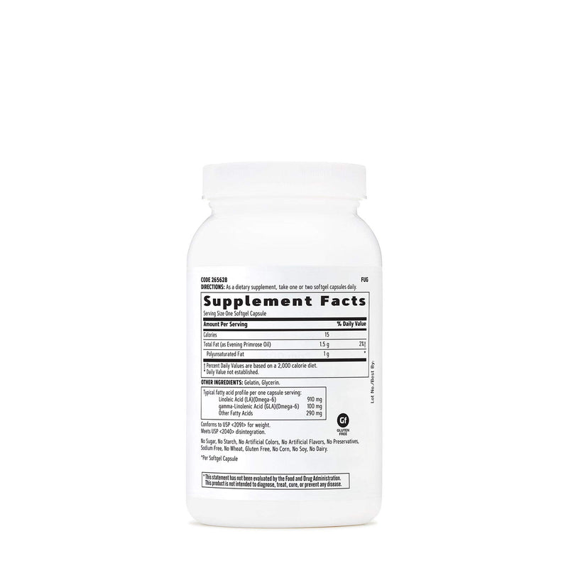 [Australia] - GNC Women's Evening Primrose Oil (EPO) 1300 mg | Supports Hormonal Balance, Immunity, Healthy Skin and Heart Health | Daily Vitamin | 90 Softgel Capsules 