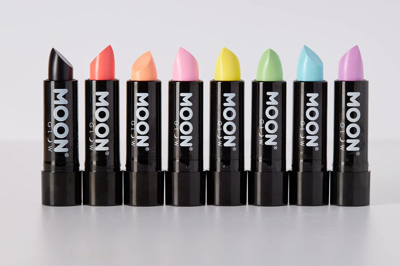 [Australia] - Neon UV Lipstick by Moon Glow - Black - Bright Neon Coloured Lipstick - Glows under UV 