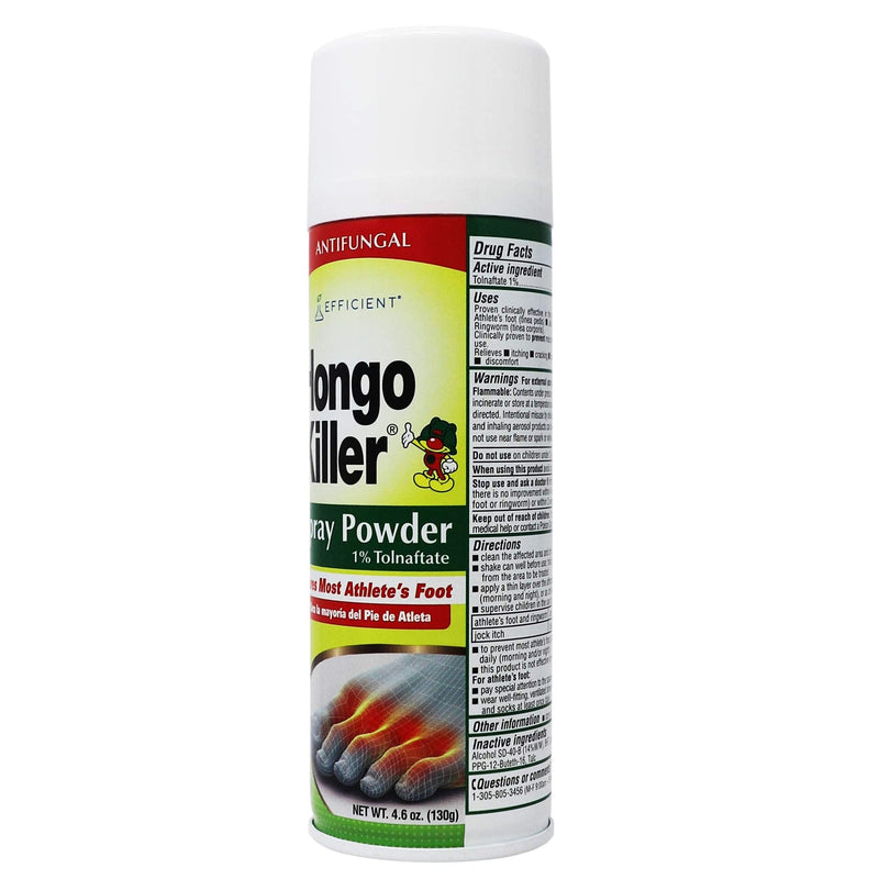 [Australia] - HONGO KILLER Antigungal Foot Spray Powder, 4.6 Ounce Foot Powder Spray,Clear 