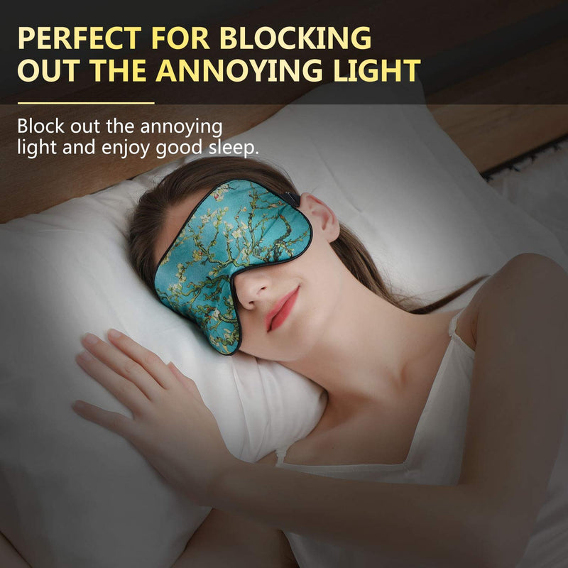 [Australia] - ZIMASILK 100% Natural Silk Eye Mask Blindfold, Adjustable Super-Smooth Soft Sleep Mask for Sleeping with Bag (Pattern5) Pattern5 