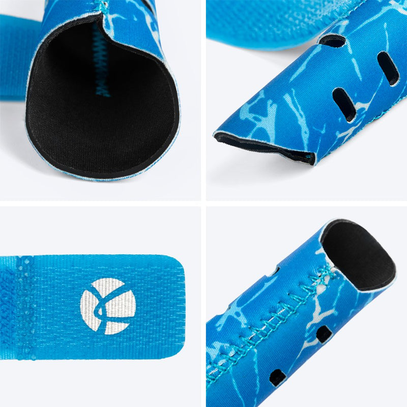 [Australia] - Kuangmi Finger Sleeve Support Protector Finger Splint Brace Pain Relief for Basketball Volleyball Baseball （S/M, Black) Small/Medium (Pack of 1) 
