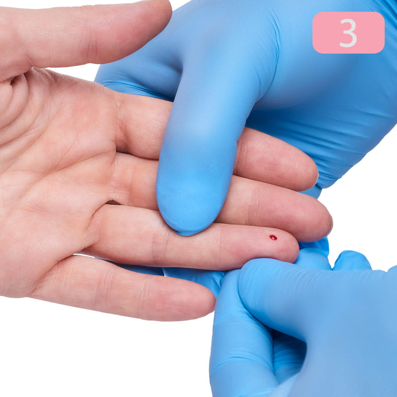 [Australia] - MediVena ONE-CARE PRO Safety Lancets, Top Push Button Activated, 28G x 1.5mm, 100/bx, Sterile, Gentle & Comfortable Sampling 