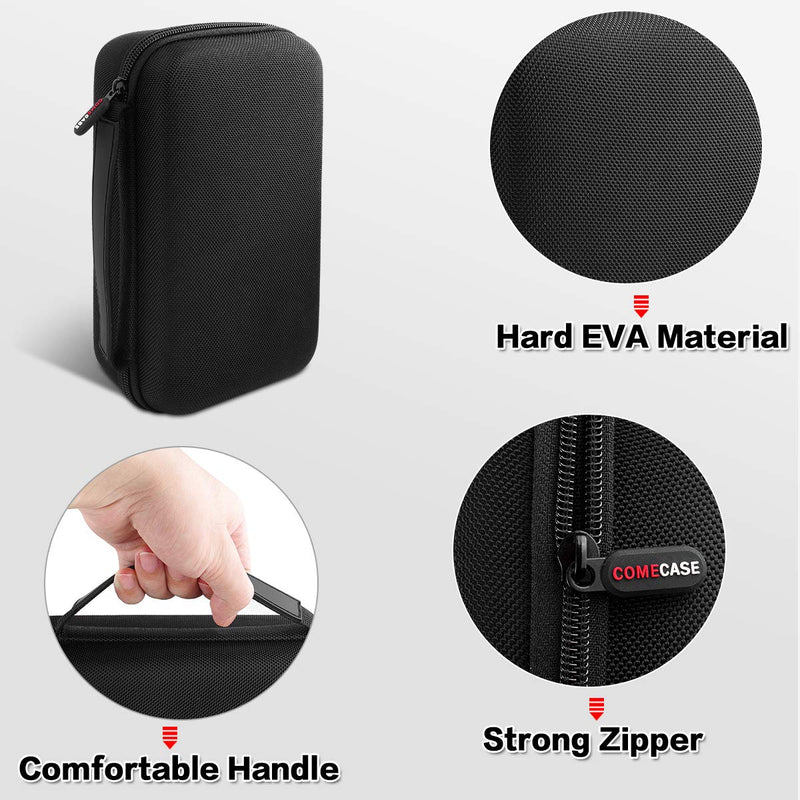 [Australia] - Case for Hatteker Hair Clipper Cordless, Beard Trimmer Organizer Storage for Men Hair Cutting Kit Precision Shaver, with Inner Net Bag for Grooming Kit.(Case Only) 