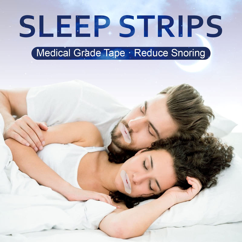 [Australia] - 90 Pcs Mouth Tape（85mm）, Improves Bad Habits Such As Snoring, Sleep Talk, Drooling. Mouth Tape for Sleeping Help Train Nasal Breathing, Promote Better Nighttime Sleeping and Instant Snoring Relief 90 Pcs 