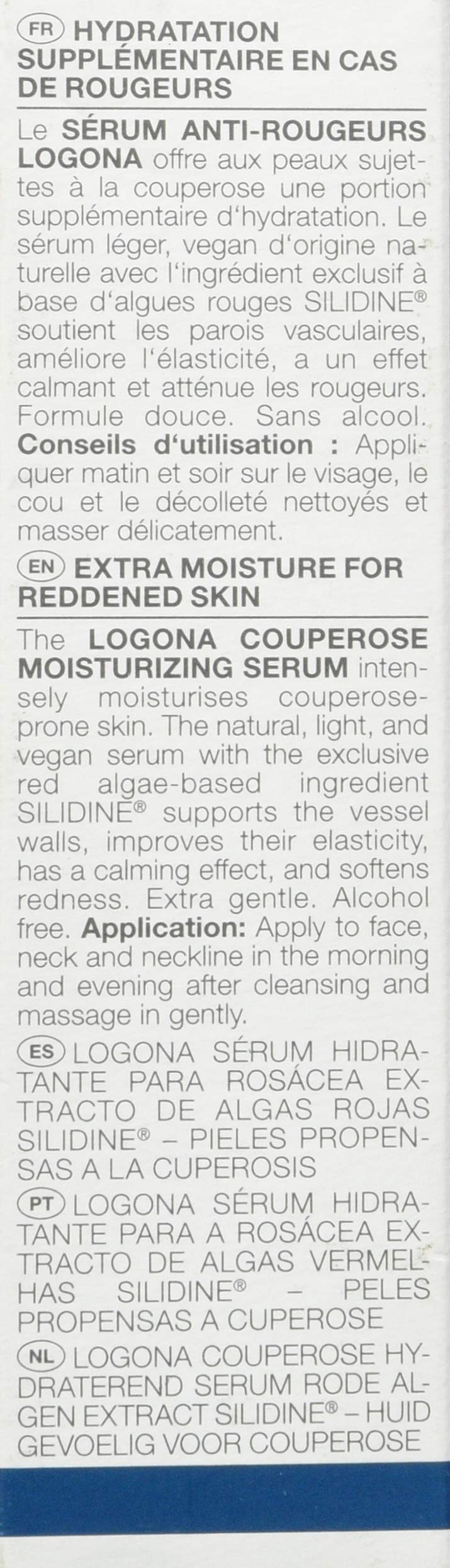 [Australia] - Logona Med Couperose Moisturizing Serum Red Algae Extract Silidine 