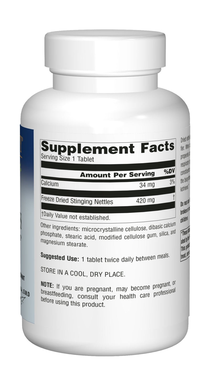 [Australia] - Planetary Herbals Freeze-Dried Stinging Nettles 420mg - 120 Tablets 120 Count (Pack of 1) 
