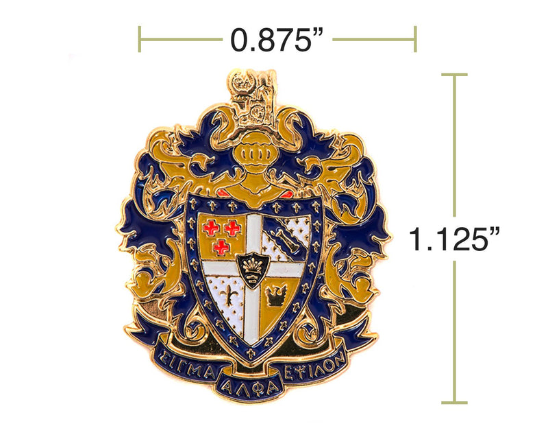 [Australia] - Desert Cactus Sigma Alpha Epsilon Fraternity Lapel Enamel Greek Formal Wear Blazer Jacket SAE (Crest Pin) 