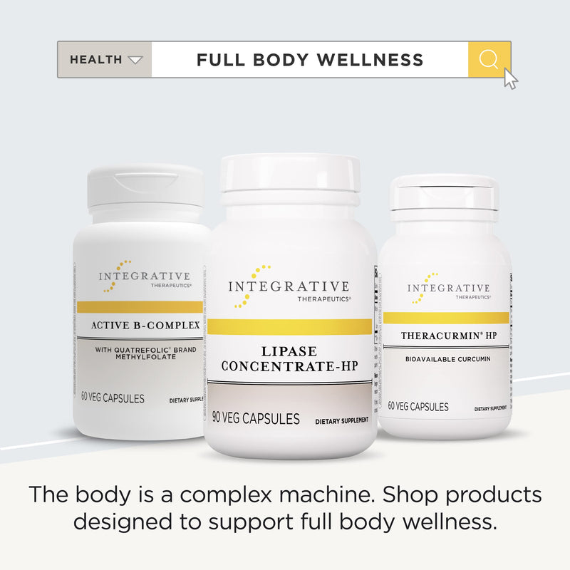 [Australia] - Integrative Therapeutics Lipase Concentrate-HP - Enzyme Supplement for Men and Women That Aids in The Digestion of Fats* - Keto and Paleo Friendly* - 90 Vegan Capsules 