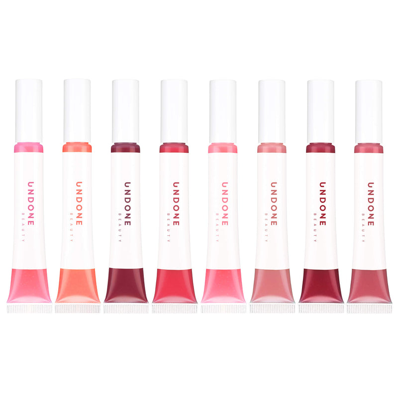 [Australia] - Moisturizing Sheer Balm Lip Tint with Exfoliating Tip for Gentle Dry Skin Removal - UNDONE BEAUTY Lip Life. Natural Shea, Jojoba & Rose Hip for Lip Smoothing. Tinted Non-Sticky Gloss. BEIGE 