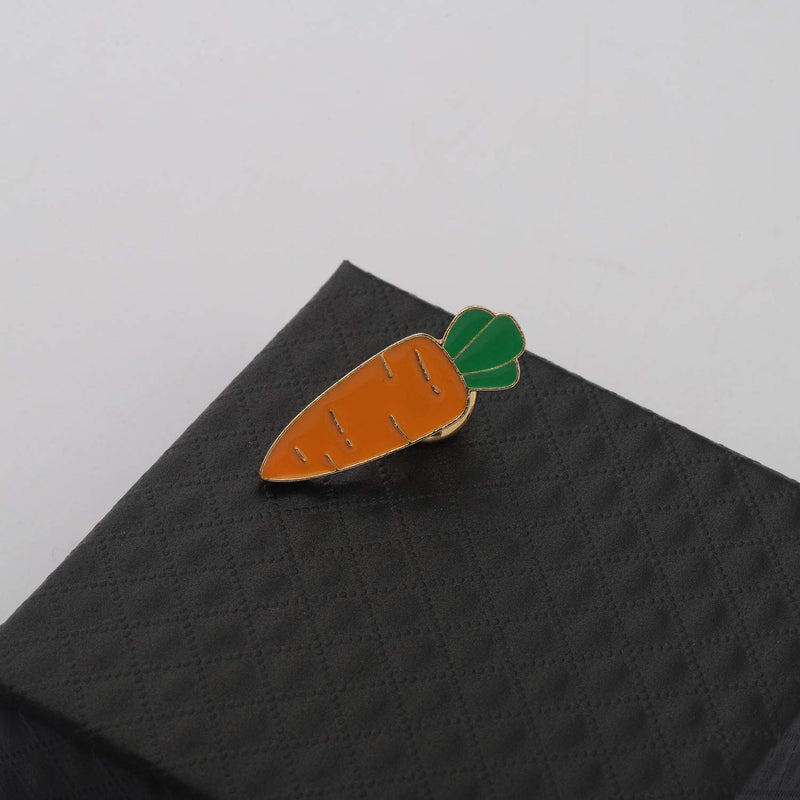 [Australia] - CENWA Carrot Brooch Pin Vegan Pin Jewelry Vegetarian Gift Carrot Lover Gift Vegetables Brooch 