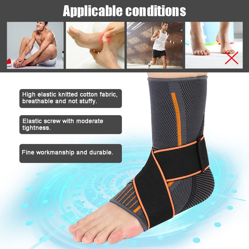 [Australia] - Ankle Brace Compression Support Sleeve for Injury Recovery 