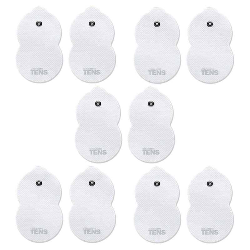 [Australia] - Discount TENS, Omron Compatible TENS Electrodes, 22 Premium Omron Compatible Replacement Pads for TENS Units. 3 Sizes Included. 