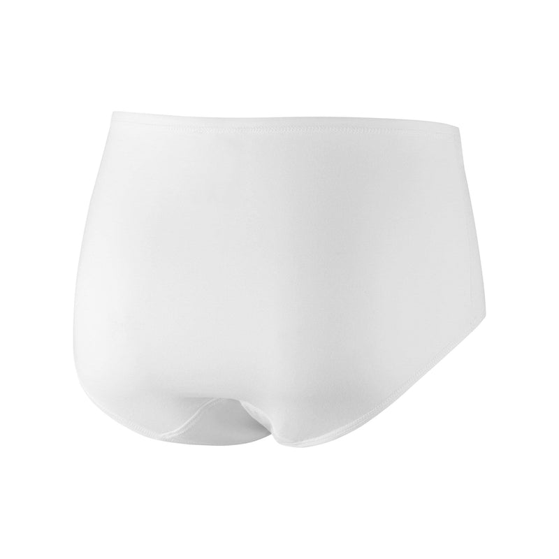 [Australia] - PROTECHDRY Washable Urinary Incontinence Cotton Underwear for Women Maxi Pant with Front Absorbent Area (White, XL) White XL (Pack of 1) 