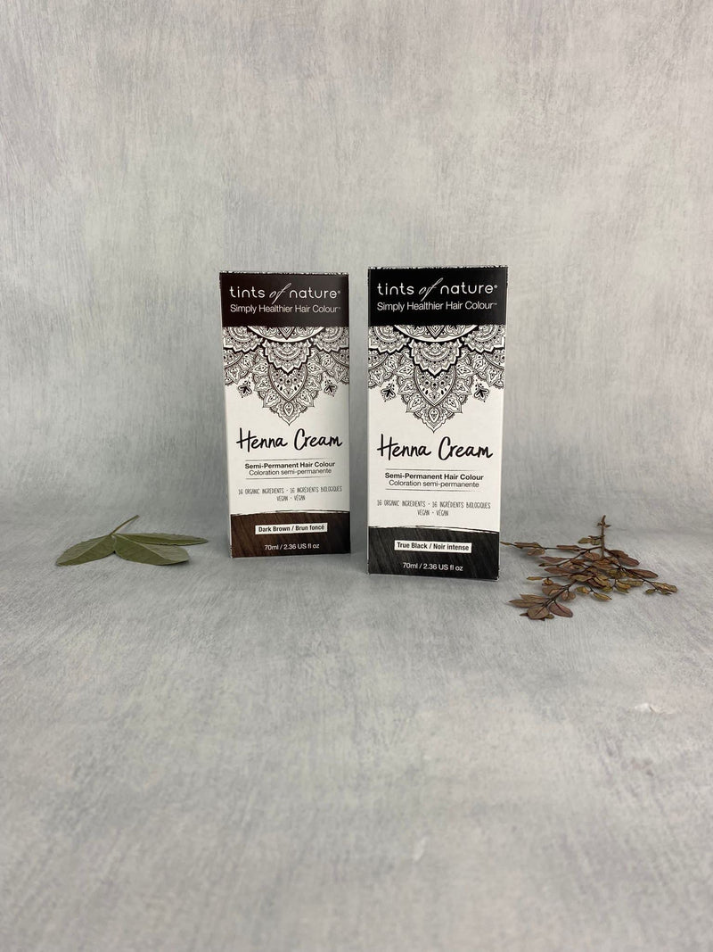 [Australia] - Tints of Nature Henna Cream Hair Colour, Natural and Organic, Semi-Permanent, 1 x 70ml - True Black 70 ml (Pack of 1) 