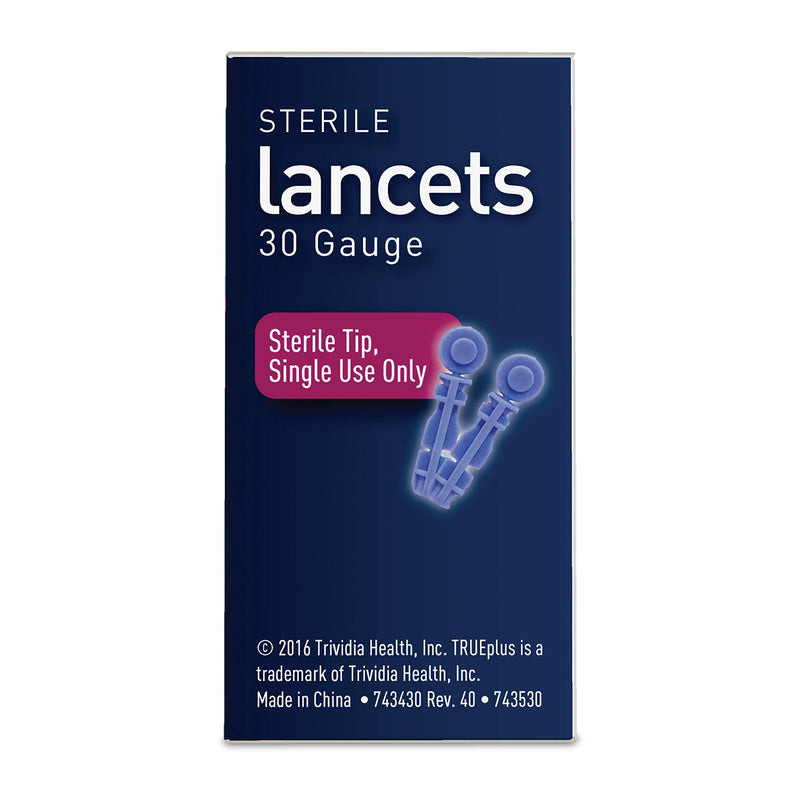 [Australia] - 3 x 100ct 30g TRUEplus® Lancets + TRUEplus® Log Book 