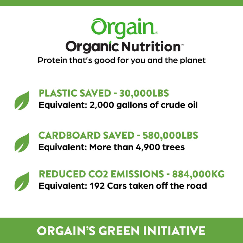 [Australia] - Orgain Organic Vegan Protein Powder, Vanilla Bean - 21g of Plant Based Protein, Low Net Carbs, Non Dairy, Gluten Free, Lactose Free, No Sugar Added, Soy Free, Kosher, 1.02 Pound (Packaging May Vary) 