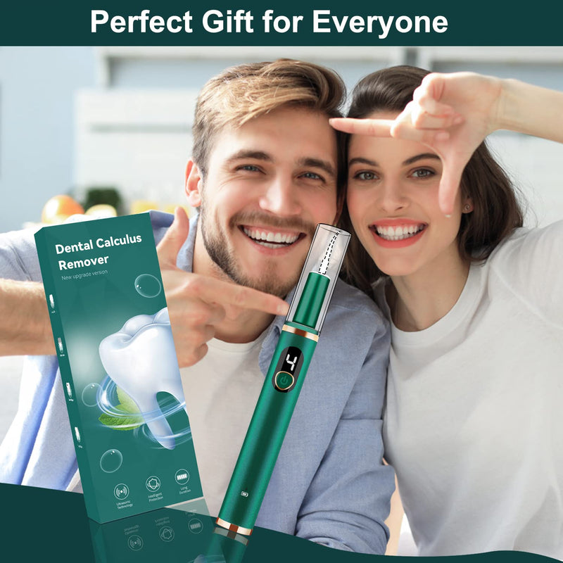 [Australia] - New Electric Teeth Cleaning kit, Remove Teeth Stain Tarter Plaque Calculus with Led 4 Adjustable Modes - 100% Safe Portable Dental Care for Adult & Pets 