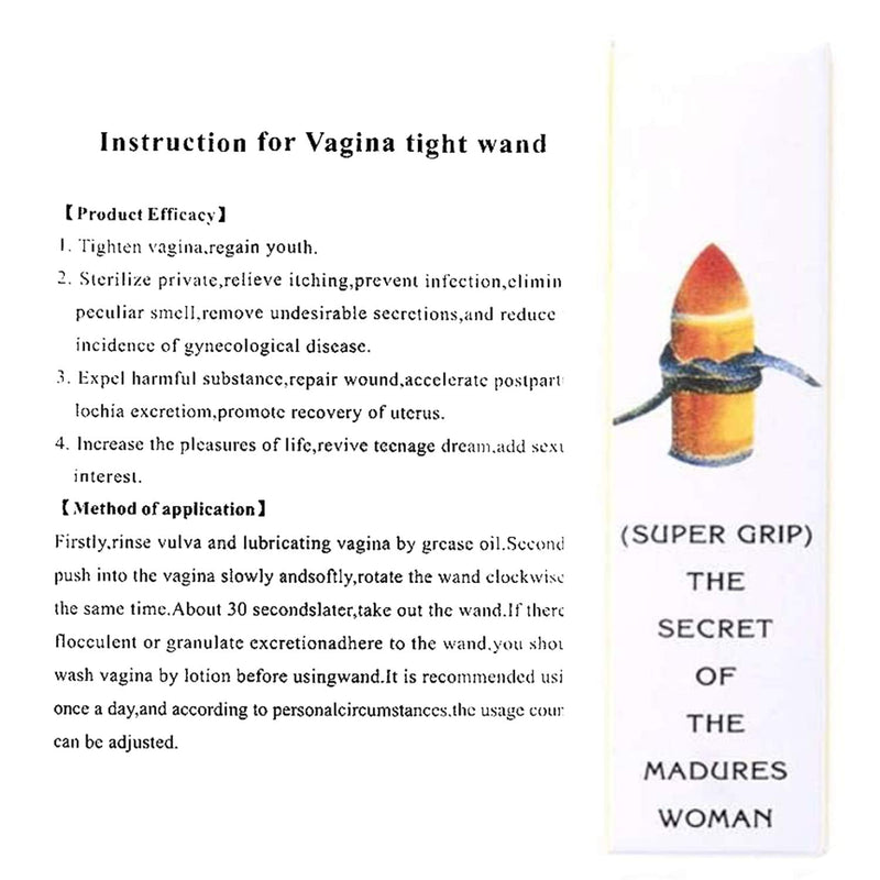 [Australia] - Vaginal Stick for Tightening, Vaginal Repair Shrink Stick to Become a Virgin Again, Vaginal Tight Rejuvenation, Tighten Vagina Narrow (W) W 