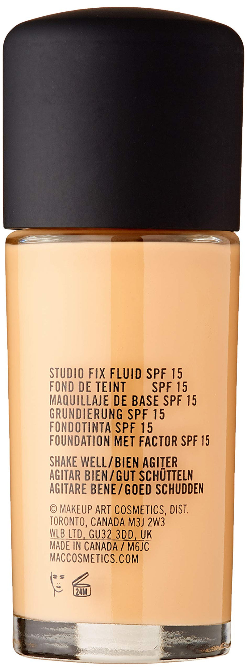 [Australia] - MAC Studio Fix Fluid Foundation SPF15 30ml NC25 