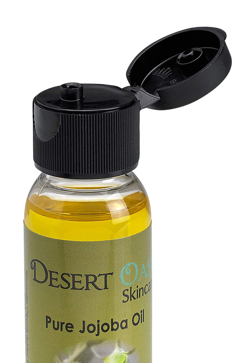 [Australia] - Pure Golden Jojoba Oil Travel Size 2 oz (59 ml) 100% Pure and Natural Cold Pressed, Country of Origin: USA 