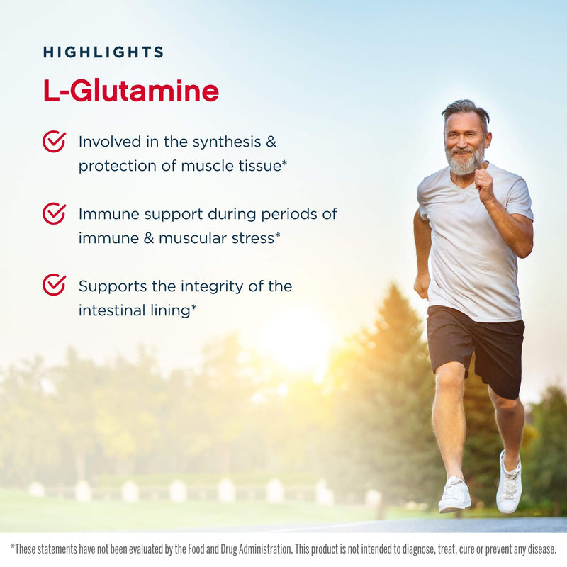 [Australia] - Jarrow Formulas L-Glutamine 1000 mg - 100 Easy-Solv Tablets - Supports Muscle Tissue & Immune Function - 100% L-Glutamine - 100 Servings 100 Count (Pack of 1) 