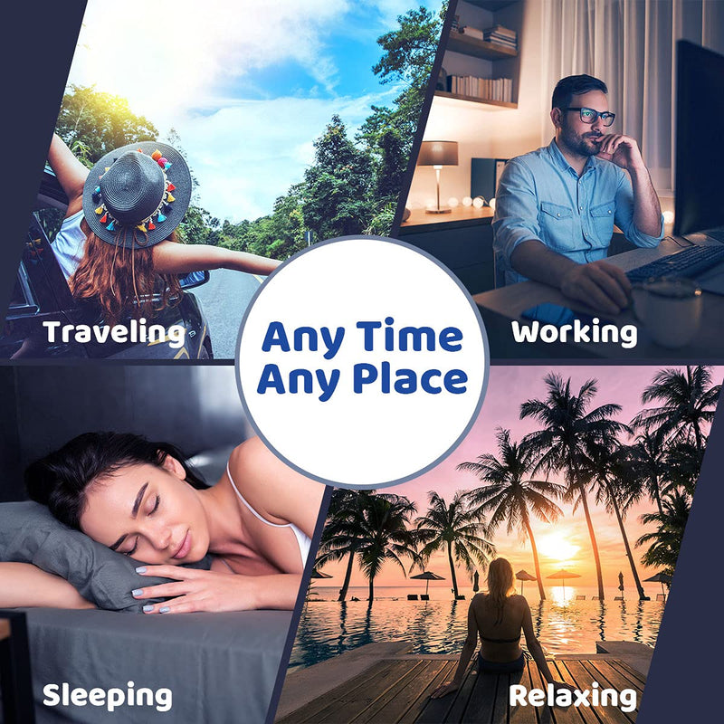 [Australia] - Sleepbox Sound White Noise Machine with 25 Soothing Sounds and 10 Colors Warm Night Light 4 Brightness Levels 32 Volume Levels 5 Timer and Memory Function for Baby Kids Adults Seniors Sleeping (White) 