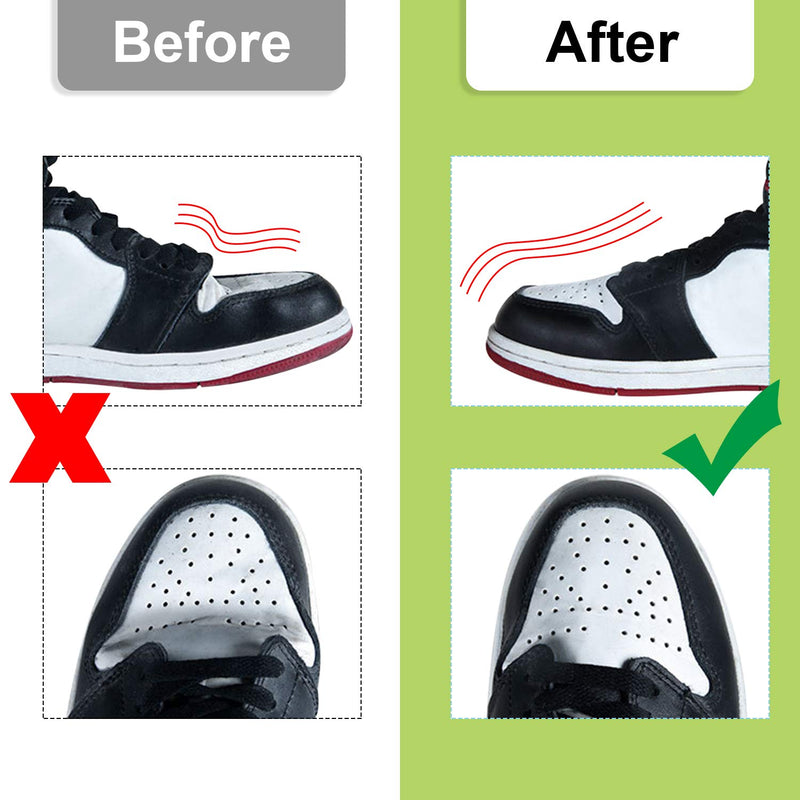 [Australia] - 2 Pairs Anti-wrinkle Shoes Crease Protector Toe Box Decreaser, Avoid Shoes Crease Indentation Women's Size 5-8 