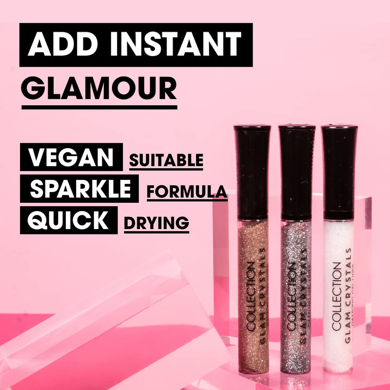 [Australia] - Collection Cosmetics Glam Crystals Gel Liner, Quick-Drying Formula, 6ml, Funk Gold 