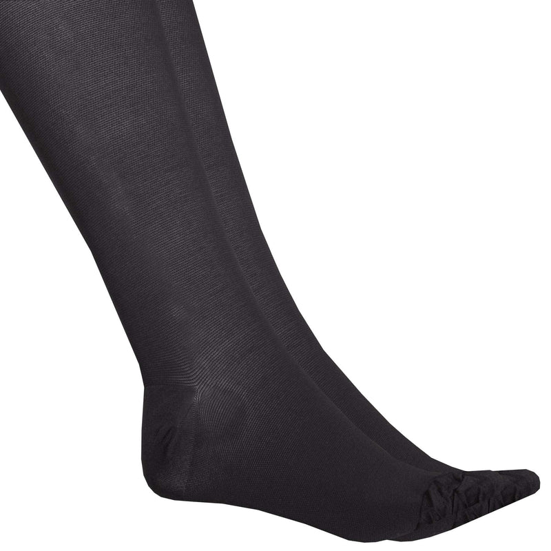[Australia] - Truform 20-30 mmHg Maternity Compression Pantyhose, Tummy Support for Pregnant Belly, Black, Medium Medium (Pack of 1) 