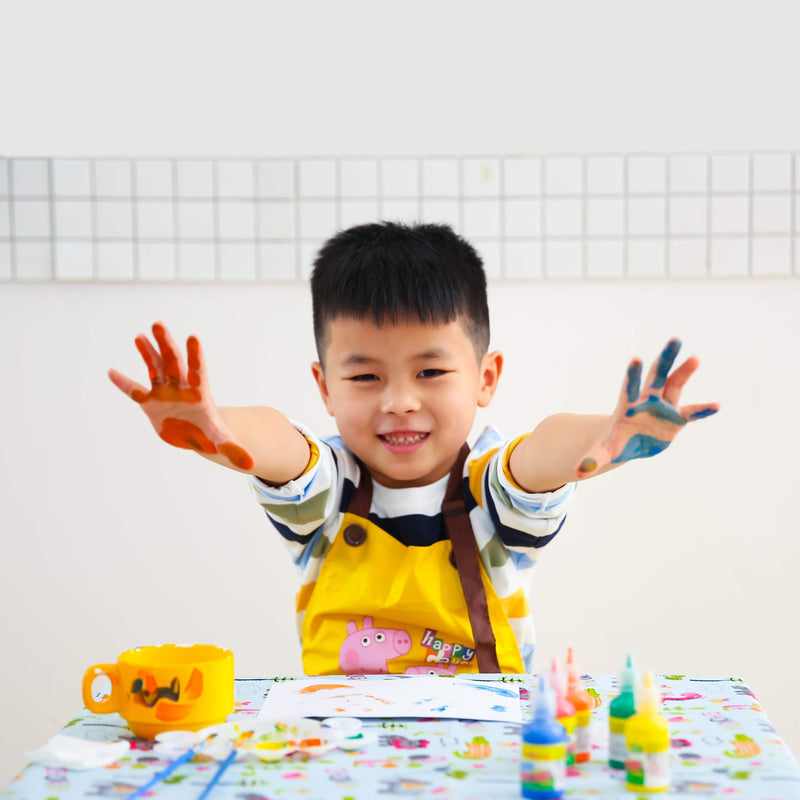 [Australia] - Winthome Highchair Splash Mat for Baby, Waterproof and Non-Slip Weaning Messy Splat Mat (Animal, 110x110cm) Animal 110 x 110 cm 