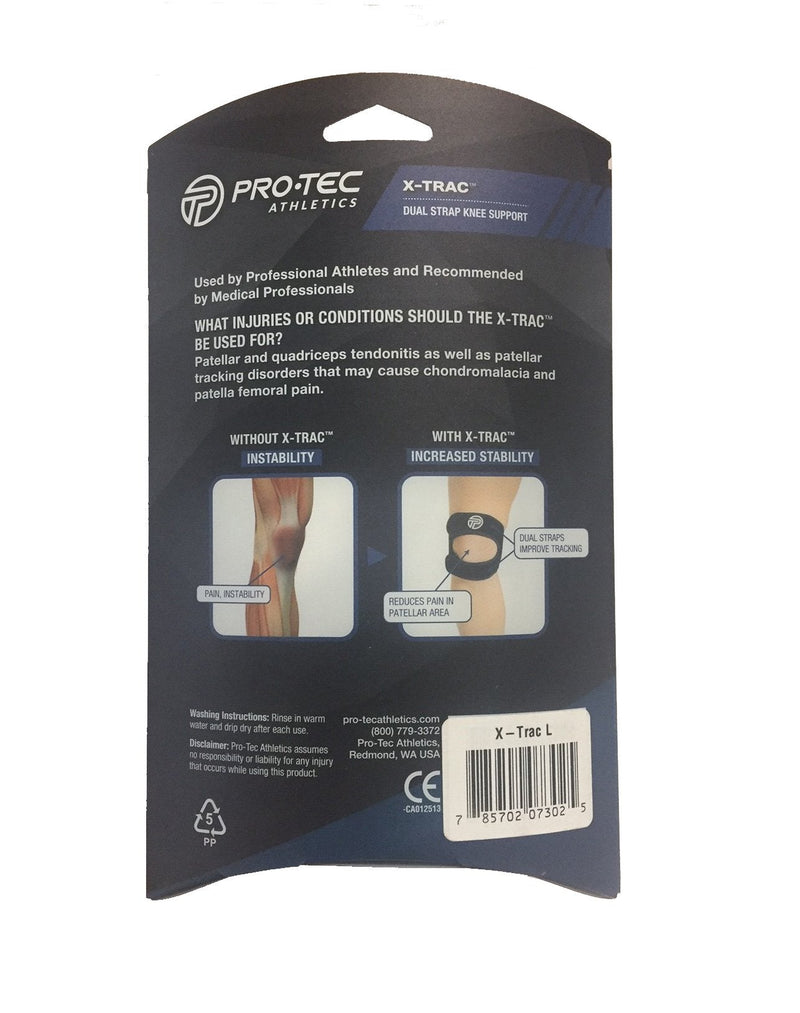 [Australia] - Pro-Tec Athletics X-Trac Knee Support - Dual Strap Medium 