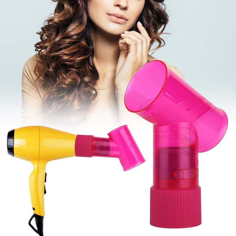 [Australia] - Hair Dryer Diffuser | Curly Blow Dryer Diffuser | Professional Hair Diffuser for Blow Dryer Universal Hair Diffuser Hairdressing Styling Accessory for Natural Hair/Permed Hair/Wavy/Curly Hair Pink 