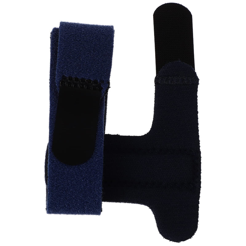 [Australia] - Trigger Finger Splint Brass Knuckle Brace Finger Protectors Hands Adjustable Full Finger Splints, Middle Finger Support - Tendon Release Pain Relief Blue 