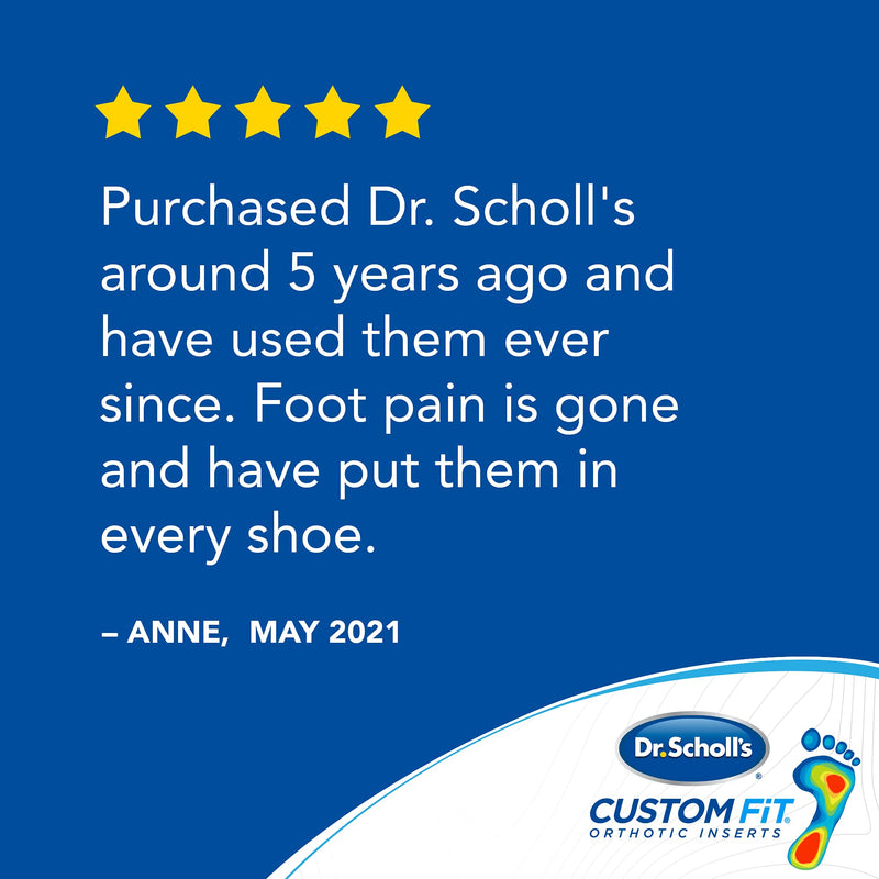 [Australia] - Dr. Scholl's Custom Fit Orthotic Inserts, CF 420 Red 1 Count (Pack of 1) 