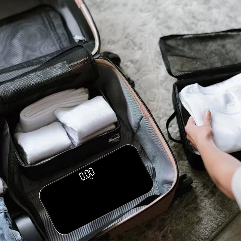 [Australia] - YBLOC Travel Scales for Body Weight, Digital Bathroom Scale for Body Weight, Portable Weight Scales Mini Travel Digital Scale 