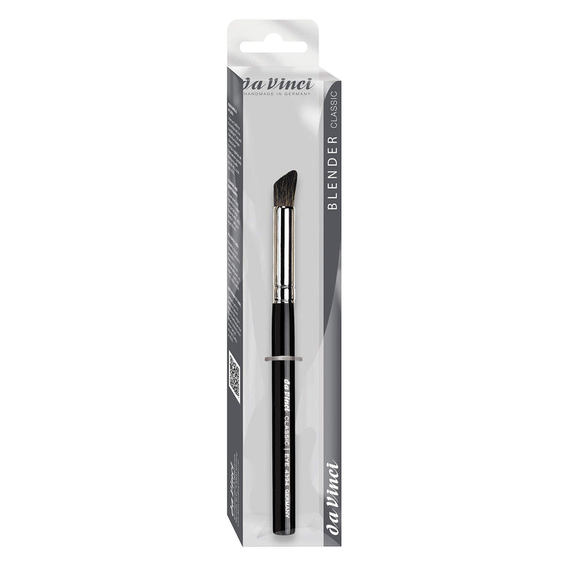 [Australia] - da Vinci Cosmetics Series 4394 Classic Eyeshadow Blender Brush, Angled Oval Natural Hair, 14.9 Gram Classic Luxe Large Eyeshadow Blender Angled 