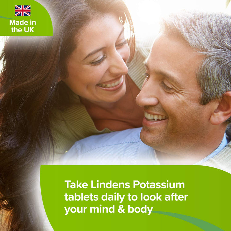 [Australia] - Lindens Potassium 200mg Tablets with 50mg Vitamin C - 100 Tablets - Contributes to Normal Blood Pressure, Muscle Function and Nervous System Function - UK Manufacturer, Letterbox Friendly 200 Count (Pack of 50) 