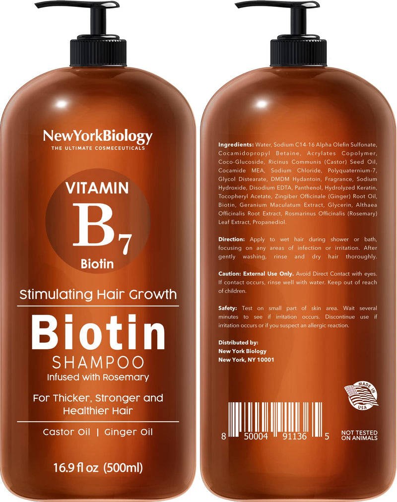 [Australia] - Biotin Shampoo and Conditioner Set for Hair Growth and Thinning Hair ‚Äì Thickening Formula for Hair Loss Treatment ‚Äì For Men & Women ‚Äì Anti Dandruff - 500 ml 