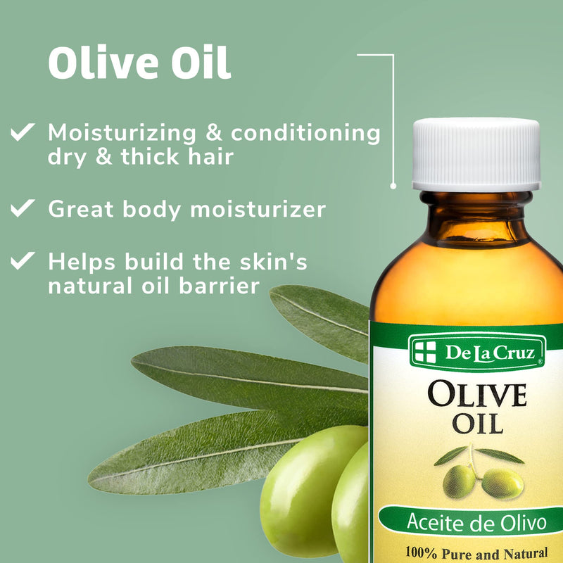 [Australia] - De La Cruz Avocado Oil, Pure Olive Oil and Grapeseed Oil Bundle - 100% Expeller Pressed Pure and Natural Oils for Hair and Body - Lightweight Body Oil Collection for Dry Skin 