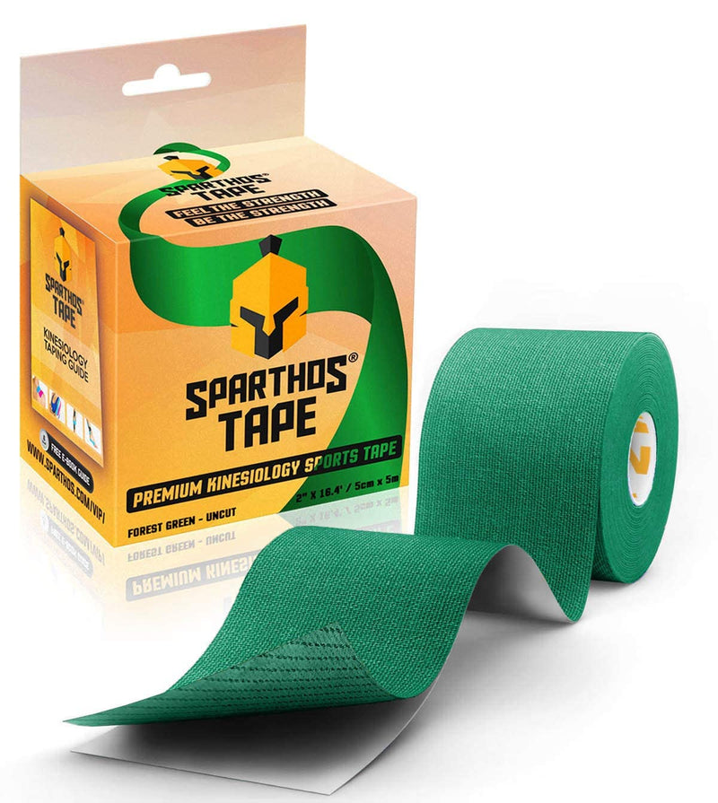 [Australia] - Sparthos Tape Color Bundle: Forest Green + Lime Green + Mountain Brown [16.4 ft Uncut Rolls] 