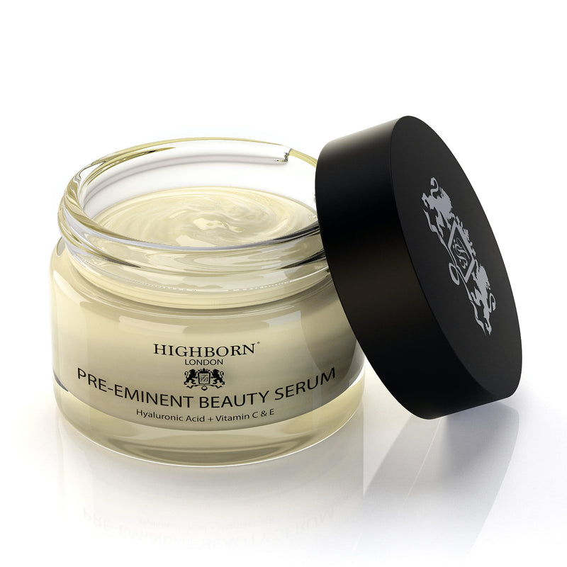 [Australia] - HighBorn London Pre-Eminent Beauty Serum - Advanced Face Serum w/ Hyaluronic Acid, Plant Collagen, Vitamin A Retinol, Vitamin C, Argan Oil & Arnica 