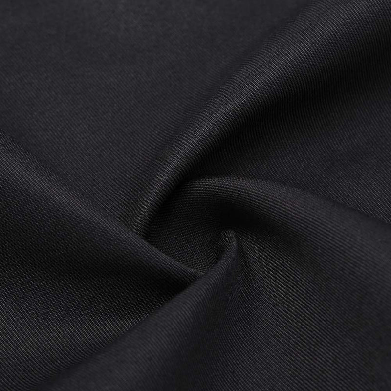[Australia] - Hairdresser Apron Anself Professional Stylist Apron Waterproof Hairdressing Coloring Shampoo Haircuts Cloth Wrap Hair Salon Tool (Black) Black 