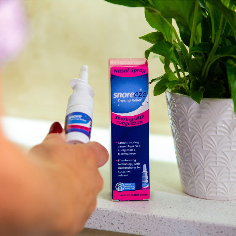 [Australia] - Triple Pack Snoreeze Snoring Relief Nasal Spray - targets snoring caused by a cold, allergies or a blocked nose 