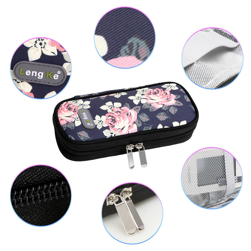 [Australia] - Small Insulin Cool Bag Diabetic Organizer Portable Travel Cooler Case for Insulin Pens and Insulin Medicine by YOUSHARES(Flower) A_flower 