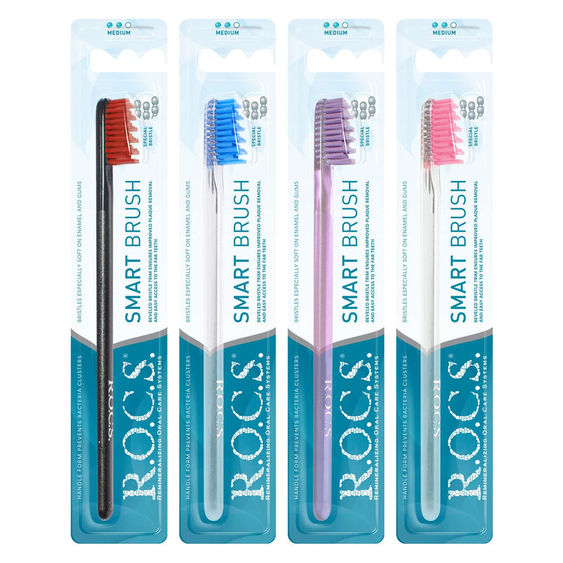 [Australia] - R.O.C.S. (ROCS) Toothbrush Model Medium - Smart Brushing System -Developed in Cooperation with Dentists- Smart toothbrushing 