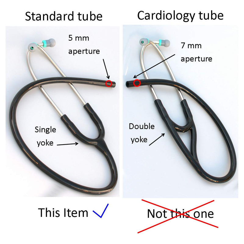 [Australia] - Compatible Replacement Tube by CardioTubes fits Littmann(r) Classic II SE(r) Standard Stethoscopes - 5mm Orange TUBING 
