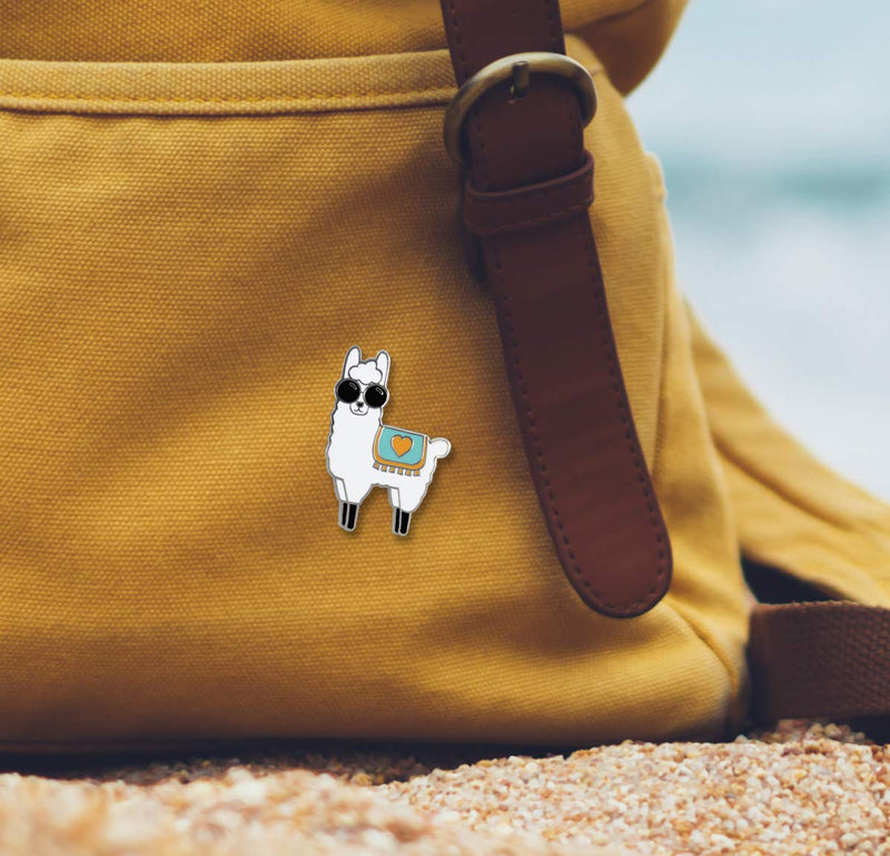 [Australia] - Lifebeats Llama Tell You How Awesome You are Enamel Pin 