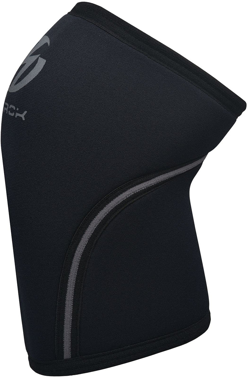 [Australia] - Knee Sleeves (1 Pair), 7mm Neoprene Compression Knee Braces, Great Support for Cross Training, Weightlifting, Powerlifting, Squats, Basketball and More X-Large Black 