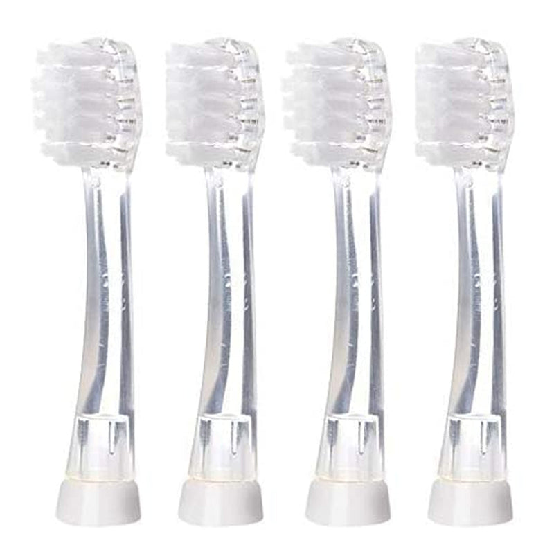 [Australia] - Brush-Baby Babysonic Replacement Heads for Babysonic Electric Toothbrush (18-36 Month (Pack of 4)) 18-36 Months (Pack of 4) 