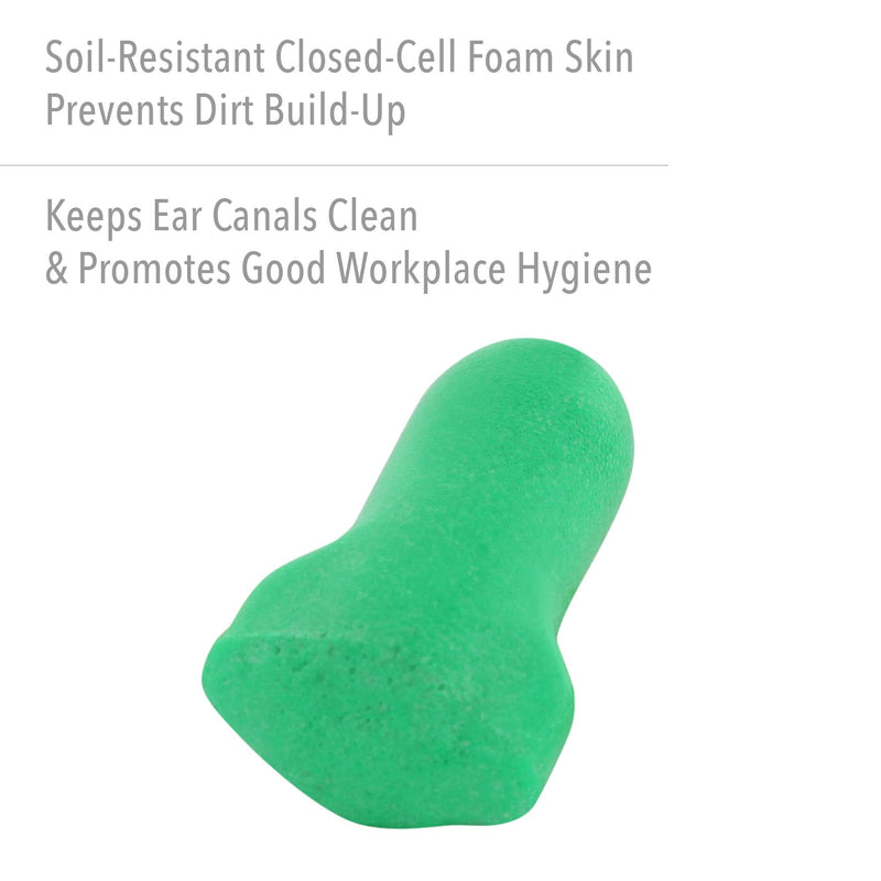 [Australia] - Howard Leight by Honeywell Max Lite Low Pressure Disposable Foam Earplugs, 200-Pairs (LPF-1), Green 